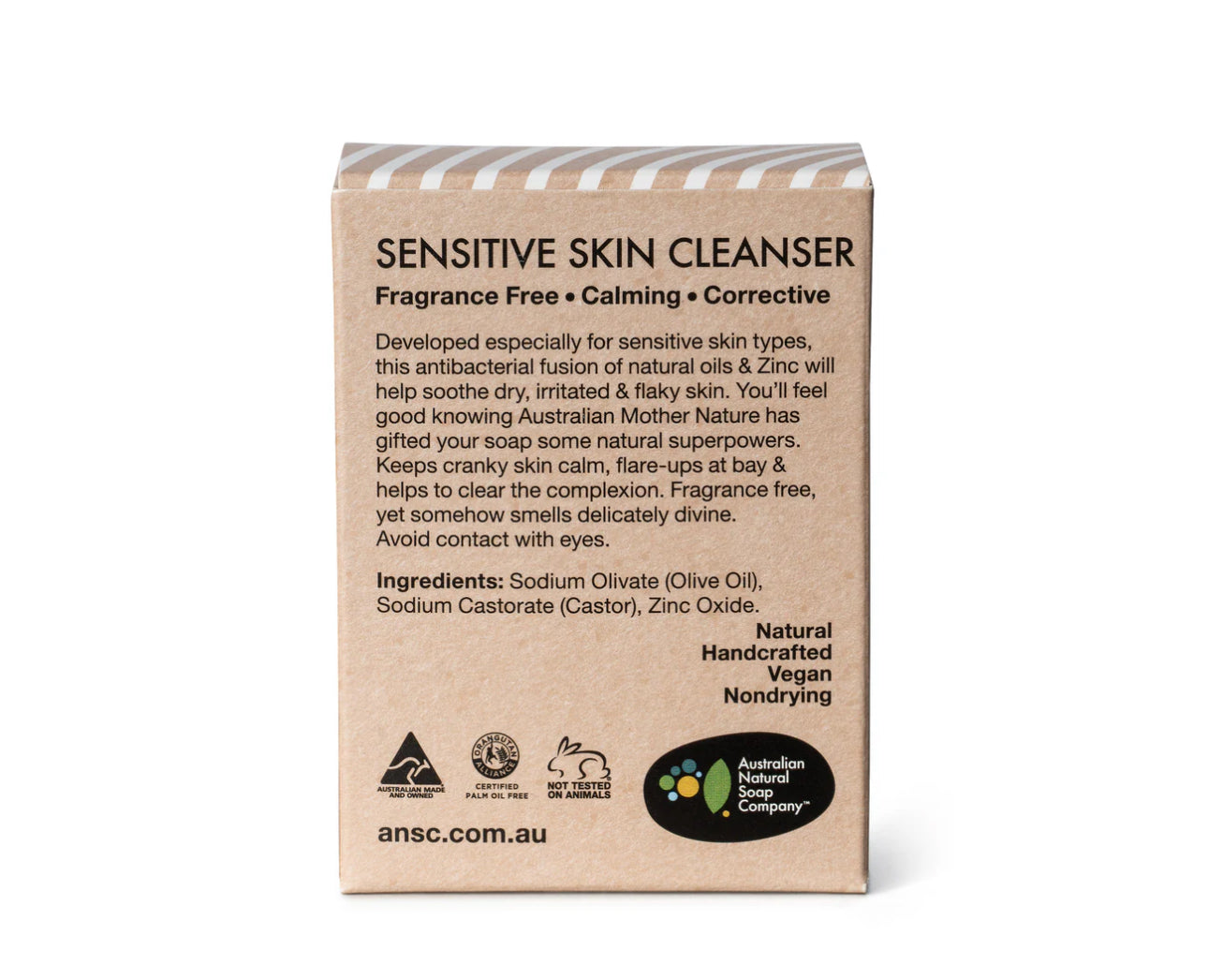Sensitive Skin Facial Cleanser - Zinc (Calamine)