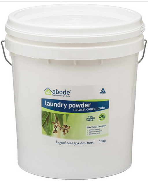 Abode Laundry Powder - Blue Mallee Eucalyptus - 15Kg