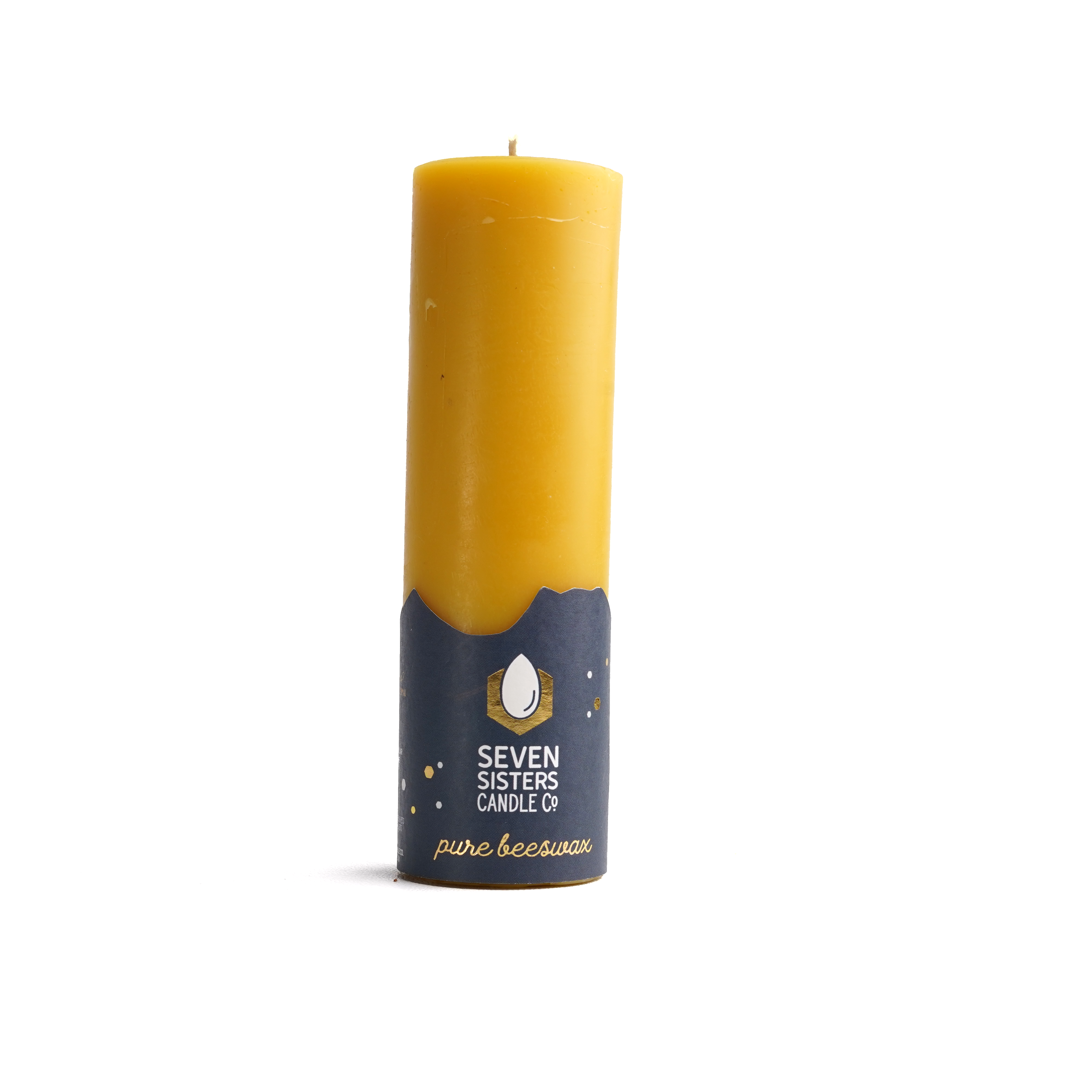 5cm Pure Beeswax Pillar Candle