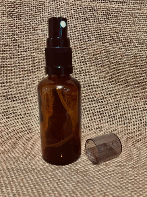 Amber Glass Mist Spray Bottle - 50ml