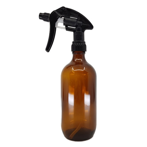 Amber Glass Trigger Spray Bottle - 500mL