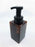Amber PET Square Plastic Foaming Bottle - 400mL