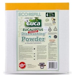 Euca Dishwasher Powder Eucalyptus - 18kg
