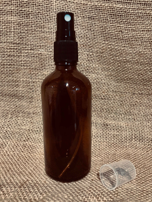 Amber Glass Mist Spray Bottle - 100ml