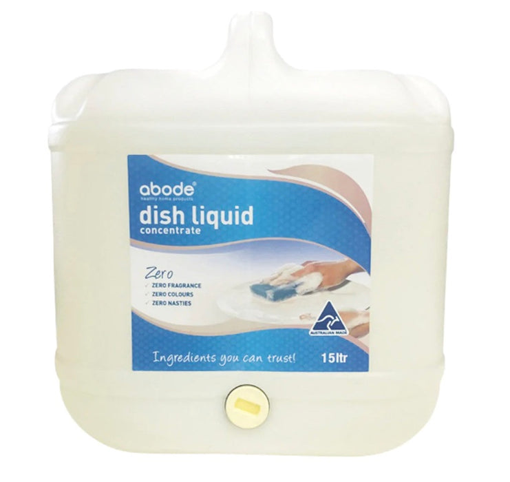 Abode Dish Liquid - Zero - 15L